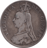 1889 DOUBLE FLORIN ( FINE ) 2 - DOUBLE FLORIN - Cambridgeshire Coins