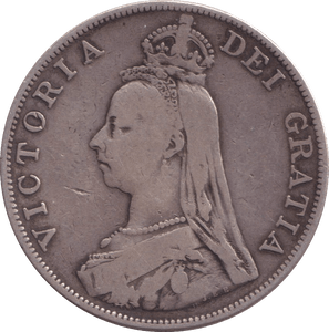 1889 DOUBLE FLORIN ( FINE ) 2 - DOUBLE FLORIN - Cambridgeshire Coins
