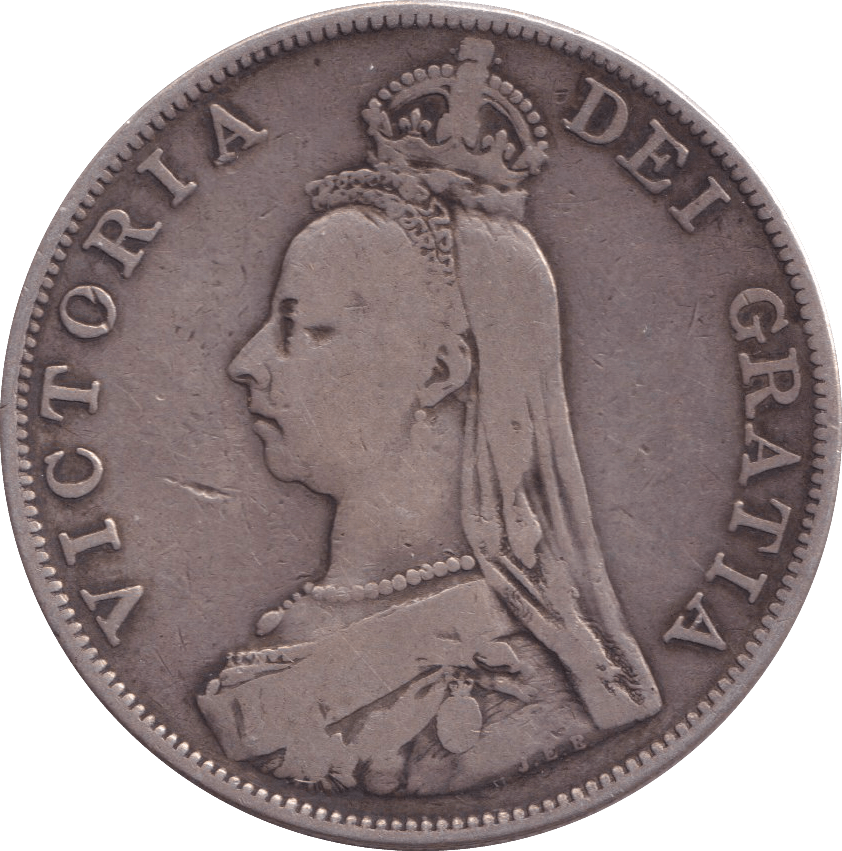1889 DOUBLE FLORIN ( FINE ) 2 - DOUBLE FLORIN - Cambridgeshire Coins