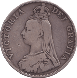 1889 DOUBLE FLORIN ( FINE ) 2 - DOUBLE FLORIN - Cambridgeshire Coins