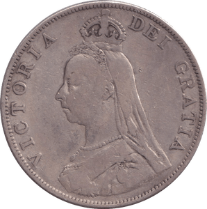 1889 DOUBLE FLORIN ( FINE ) - DOUBLE FLORIN - Cambridgeshire Coins