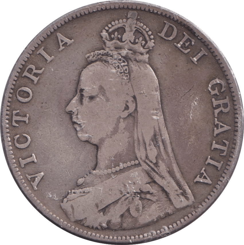 1889 DOUBLE FLORIN ( FINE ) - DOUBLE FLORIN - Cambridgeshire Coins