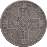 1889 DOUBLE FLORIN ( FINE ) - DOUBLE FLORIN - Cambridgeshire Coins