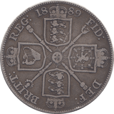 1889 DOUBLE FLORIN ( FINE ) - DOUBLE FLORIN - Cambridgeshire Coins
