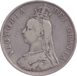1889 DOUBLE FLORIN ( FINE ) - DOUBLE FLORIN - Cambridgeshire Coins