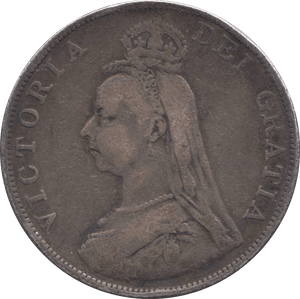 1889 DOUBLE FLORIN ( FINE ) - DOUBLE FLORIN - Cambridgeshire Coins