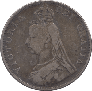 1889 DOUBLE FLORIN ( FINE ) - DOUBLE FLORIN - Cambridgeshire Coins