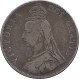 1889 DOUBLE FLORIN ( FINE ) - DOUBLE FLORIN - Cambridgeshire Coins