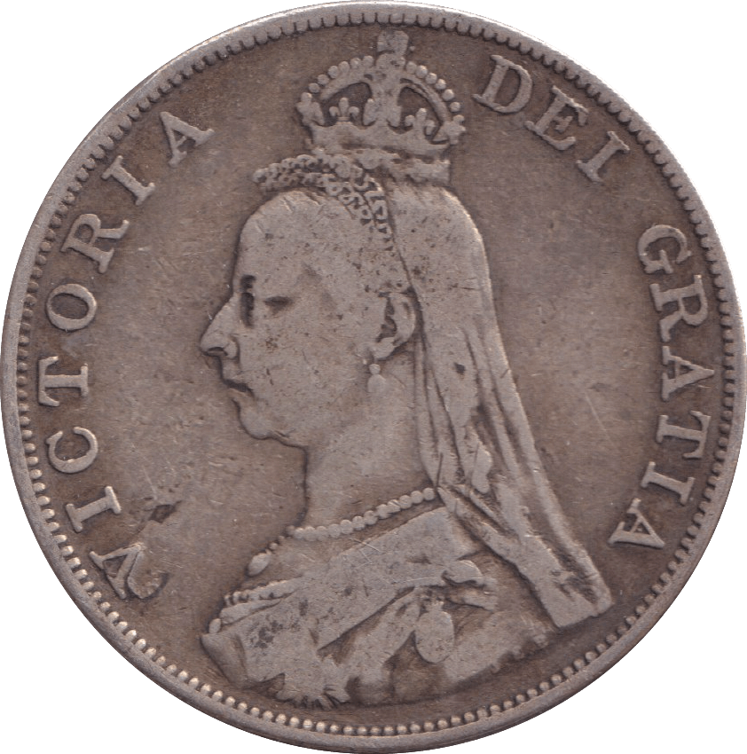 1889 DOUBLE FLORIN ( FINE ) - DOUBLE FLORIN - Cambridgeshire Coins