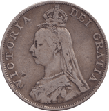 1889 DOUBLE FLORIN ( FINE ) - DOUBLE FLORIN - Cambridgeshire Coins