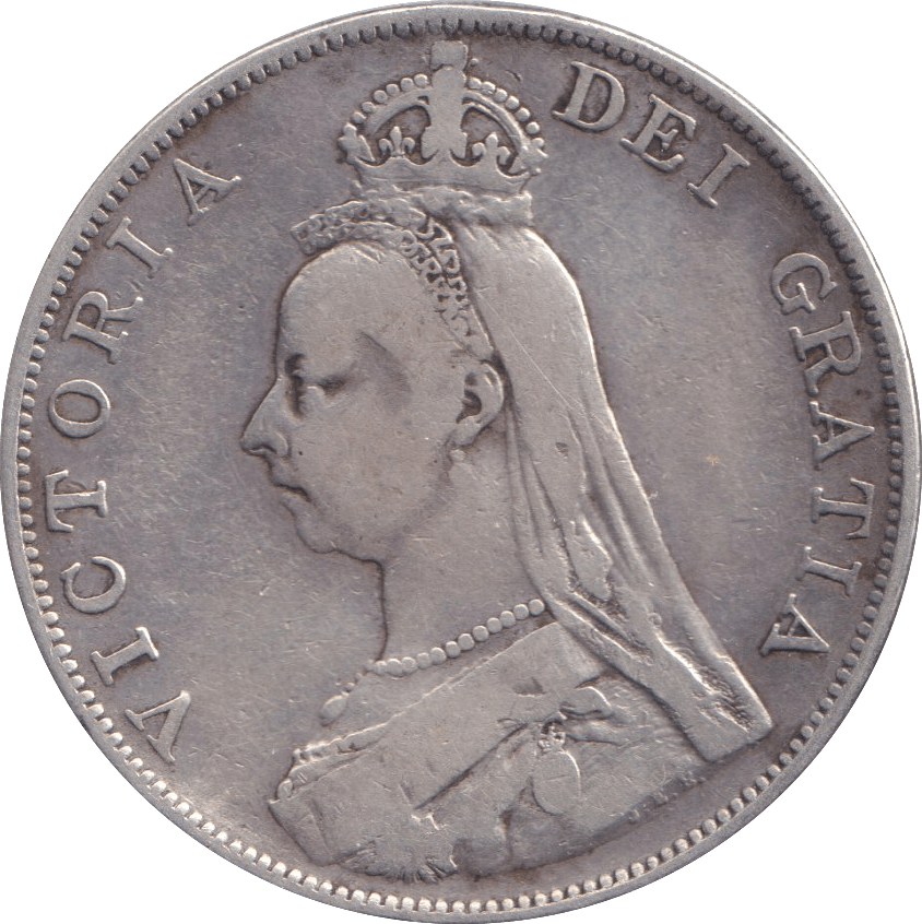 1889 DOUBLE FLORIN ( FINE ) - DOUBLE FLORIN - Cambridgeshire Coins