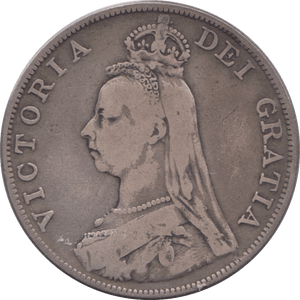 1889 DOUBLE FLORIN ( FINE ) - DOUBLE FLORIN - Cambridgeshire Coins