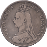 1889 DOUBLE FLORIN ( FINE ) - DOUBLE FLORIN - Cambridgeshire Coins