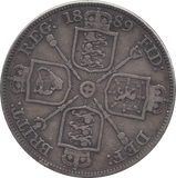 1889 DOUBLE FLORIN ( FINE ) - DOUBLE FLORIN - Cambridgeshire Coins