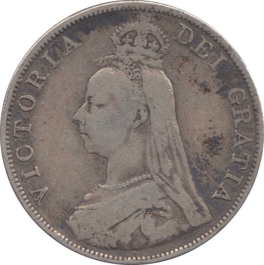 1889 DOUBLE FLORIN ( FINE ) - DOUBLE FLORIN - Cambridgeshire Coins