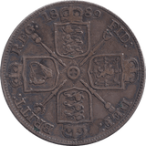 1889 DOUBLE FLORIN ( GF ) 2 - DOUBLE FLORIN - Cambridgeshire Coins