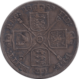 1889 DOUBLE FLORIN ( GF ) 2 - DOUBLE FLORIN - Cambridgeshire Coins