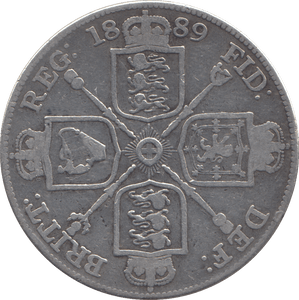 1889 DOUBLE FLORIN ( GF ) - DOUBLE FLORIN - Cambridgeshire Coins