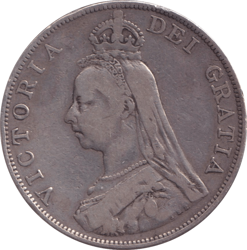 1889 DOUBLE FLORIN ( GF ) - DOUBLE FLORIN - Cambridgeshire Coins