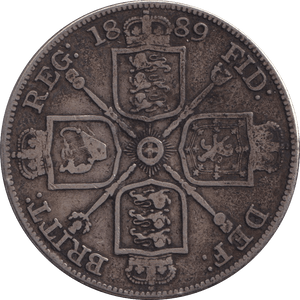 1889 DOUBLE FLORIN ( GF ) - DOUBLE FLORIN - Cambridgeshire Coins