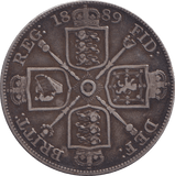 1889 DOUBLE FLORIN ( GF ) - DOUBLE FLORIN - Cambridgeshire Coins