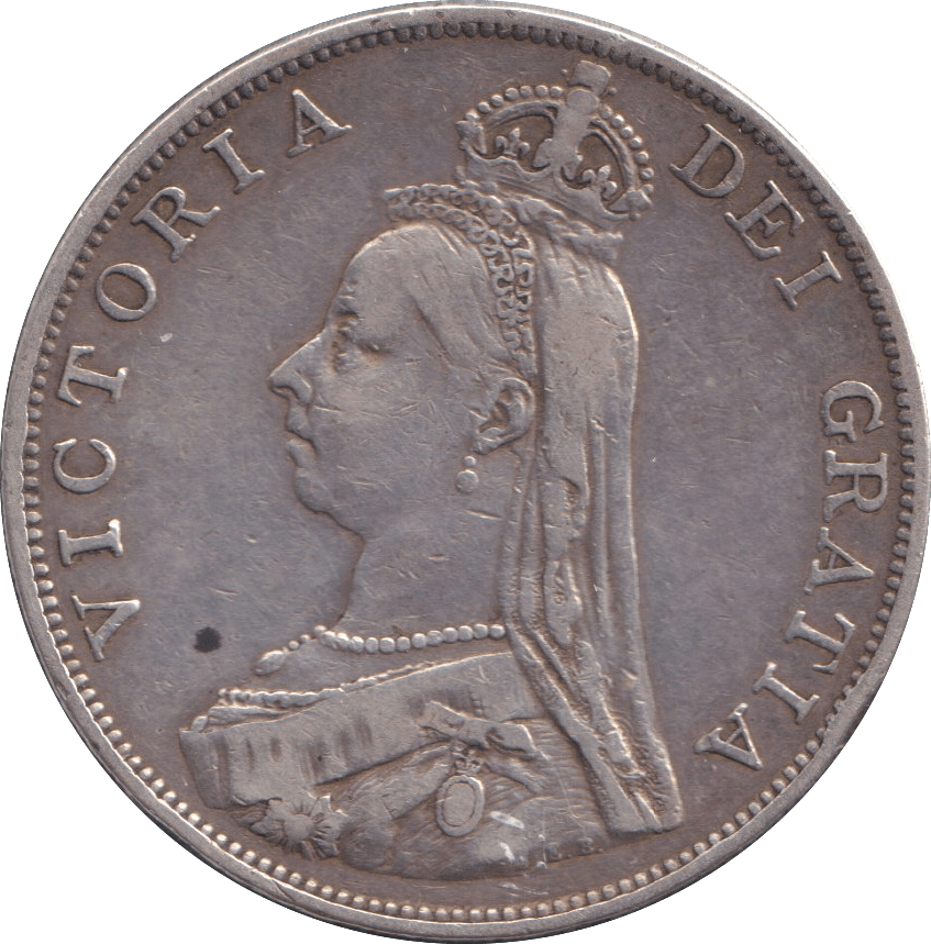 1889 DOUBLE FLORIN ( GF ) - DOUBLE FLORIN - Cambridgeshire Coins