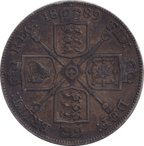 1889 DOUBLE FLORIN ( GF ) - DOUBLE FLORIN - Cambridgeshire Coins