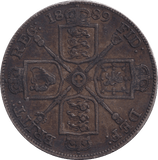 1889 DOUBLE FLORIN ( GF ) - DOUBLE FLORIN - Cambridgeshire Coins