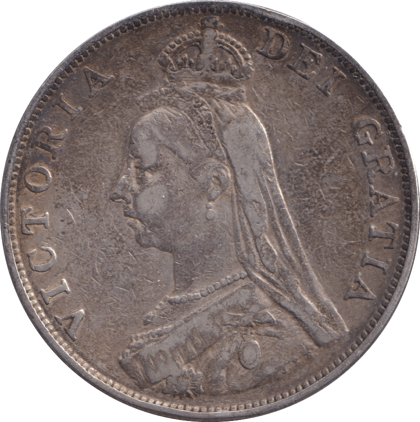 1889 DOUBLE FLORIN ( GF ) - DOUBLE FLORIN - Cambridgeshire Coins