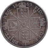 1889 DOUBLE FLORIN ( GF ) - DOUBLE FLORIN - Cambridgeshire Coins