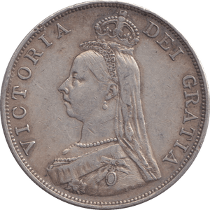 1889 DOUBLE FLORIN ( GVF ) 4 - DOUBLE FLORIN - Cambridgeshire Coins