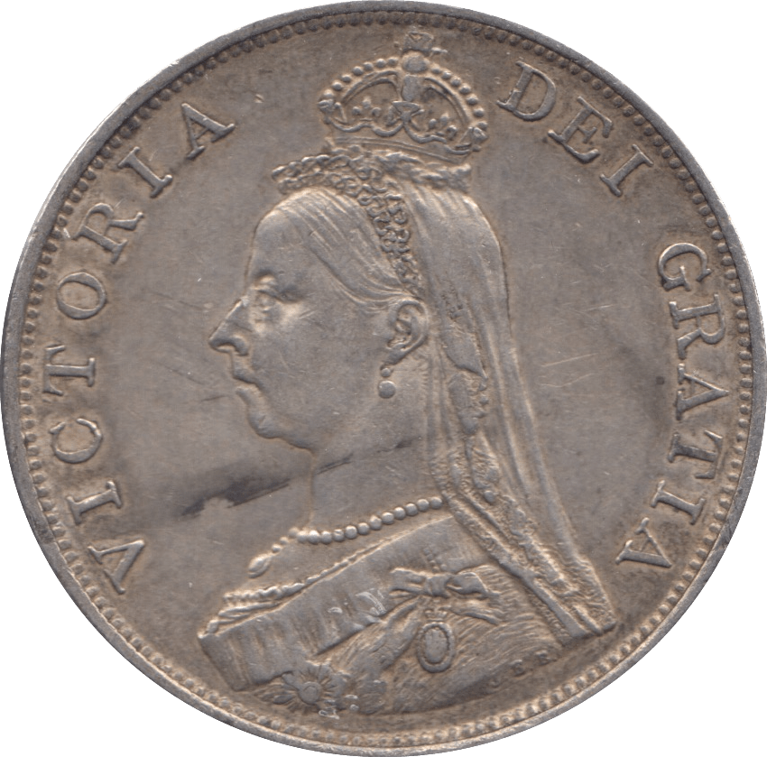 1889 DOUBLE FLORIN ( GVF ) - Double Florin - Cambridgeshire Coins