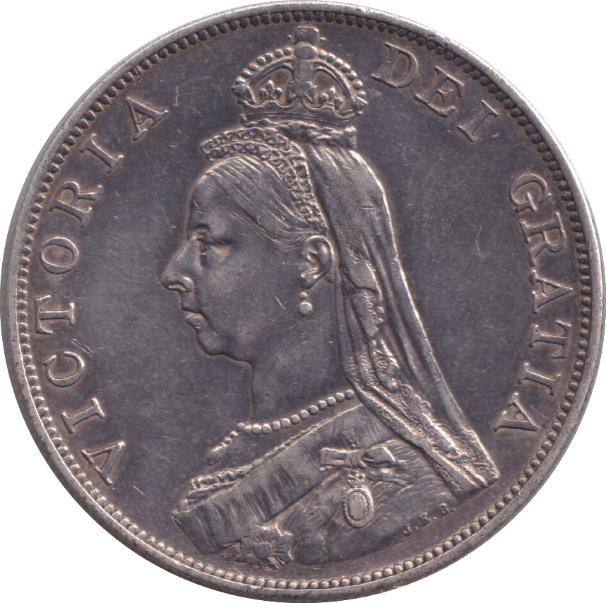 1889 DOUBLE FLORIN ( GVF ) - DOUBLE FLORIN - Cambridgeshire Coins