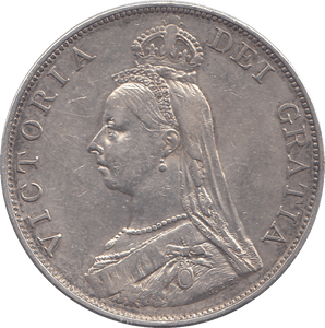 1889 DOUBLE FLORIN ( GVF ) - DOUBLE FLORIN - Cambridgeshire Coins