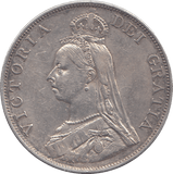 1889 DOUBLE FLORIN ( GVF ) - DOUBLE FLORIN - Cambridgeshire Coins