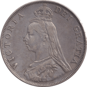 1889 DOUBLE FLORIN ( GVF ) - DOUBLE FLORIN - Cambridgeshire Coins