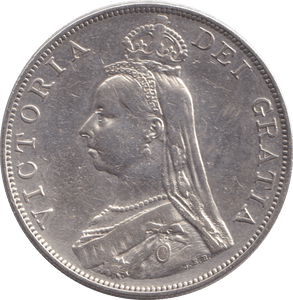 1889 DOUBLE FLORIN ( GVF ) - DOUBLE FLORIN - Cambridgeshire Coins
