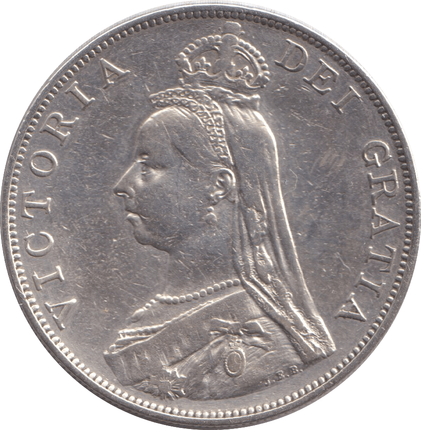 1889 DOUBLE FLORIN ( GVF ) - DOUBLE FLORIN - Cambridgeshire Coins