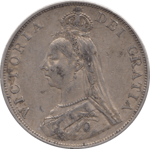 1889 DOUBLE FLORIN ( GVF ) - DOUBLE FLORIN - Cambridgeshire Coins