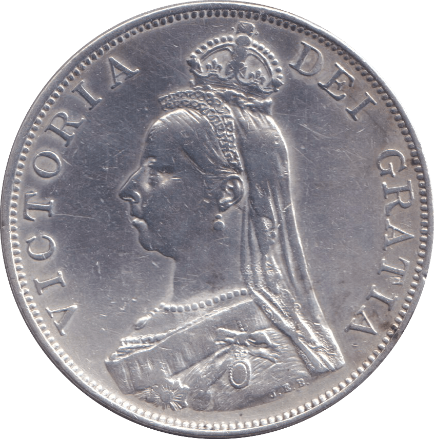 1889 DOUBLE FLORIN ( GVF ) - DOUBLE FLORIN - Cambridgeshire Coins