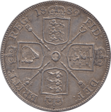 1889 DOUBLE FLORIN ( GVF ) - Double Florin - Cambridgeshire Coins