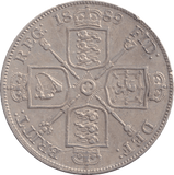 1889 DOUBLE FLORIN ( GVF ) - DOUBLE FLORIN - Cambridgeshire Coins