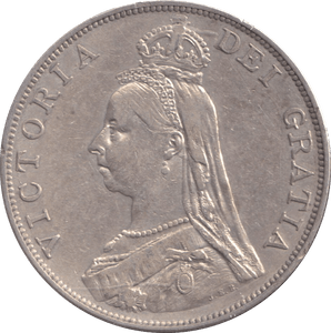 1889 DOUBLE FLORIN ( GVF ) - DOUBLE FLORIN - Cambridgeshire Coins