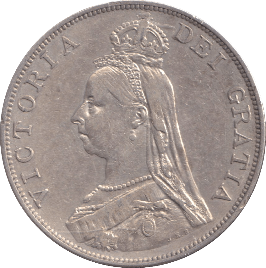 1889 DOUBLE FLORIN ( GVF ) - DOUBLE FLORIN - Cambridgeshire Coins