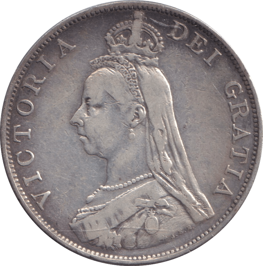 1889 DOUBLE FLORIN ( GVF ) - DOUBLE FLORIN - Cambridgeshire Coins