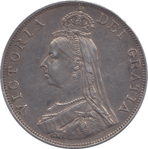 1889 DOUBLE FLORIN ( GVF ) - DOUBLE FLORIN - Cambridgeshire Coins