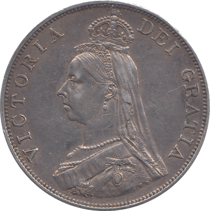 1889 DOUBLE FLORIN ( GVF ) - DOUBLE FLORIN - Cambridgeshire Coins