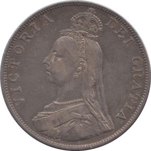 1889 DOUBLE FLORIN ( GVF ) - DOUBLE FLORIN - Cambridgeshire Coins