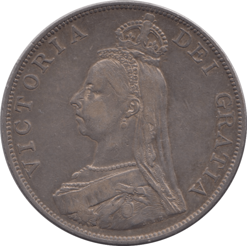 1889 DOUBLE FLORIN ( GVF ) - DOUBLE FLORIN - Cambridgeshire Coins