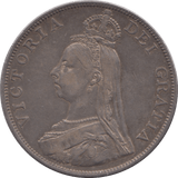 1889 DOUBLE FLORIN ( GVF ) - DOUBLE FLORIN - Cambridgeshire Coins